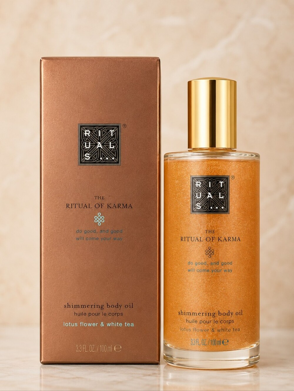 Rituals Karma Shimmering Body Oil NWB 100ml